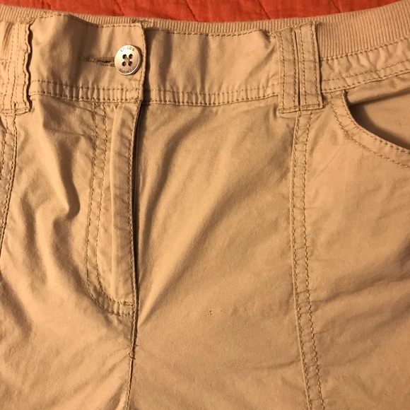 Chico’s khaki crop capris - Picture 6 of 8